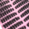 Natural Fluffy Eyelash Cluster Kit - 10-18mm