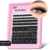 Natural Wispy Cluster Lashes
