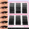 Natural Wispy Cluster Lashes