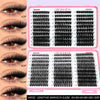 Natural Wispy Cluster Lashes