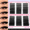 Natural Wispy Cluster Lashes