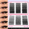 Natural Wispy Cluster Lashes