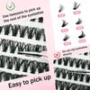 Natural Cluster Lash Extensions, 30D-100D, 30PRO-100PRO