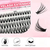Natural Cluster Lash Extensions, 30D-100D, 30PRO-100PRO