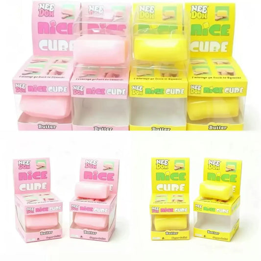 Nee Doh Nice Cube Butter Squishy Stress Relief Toy