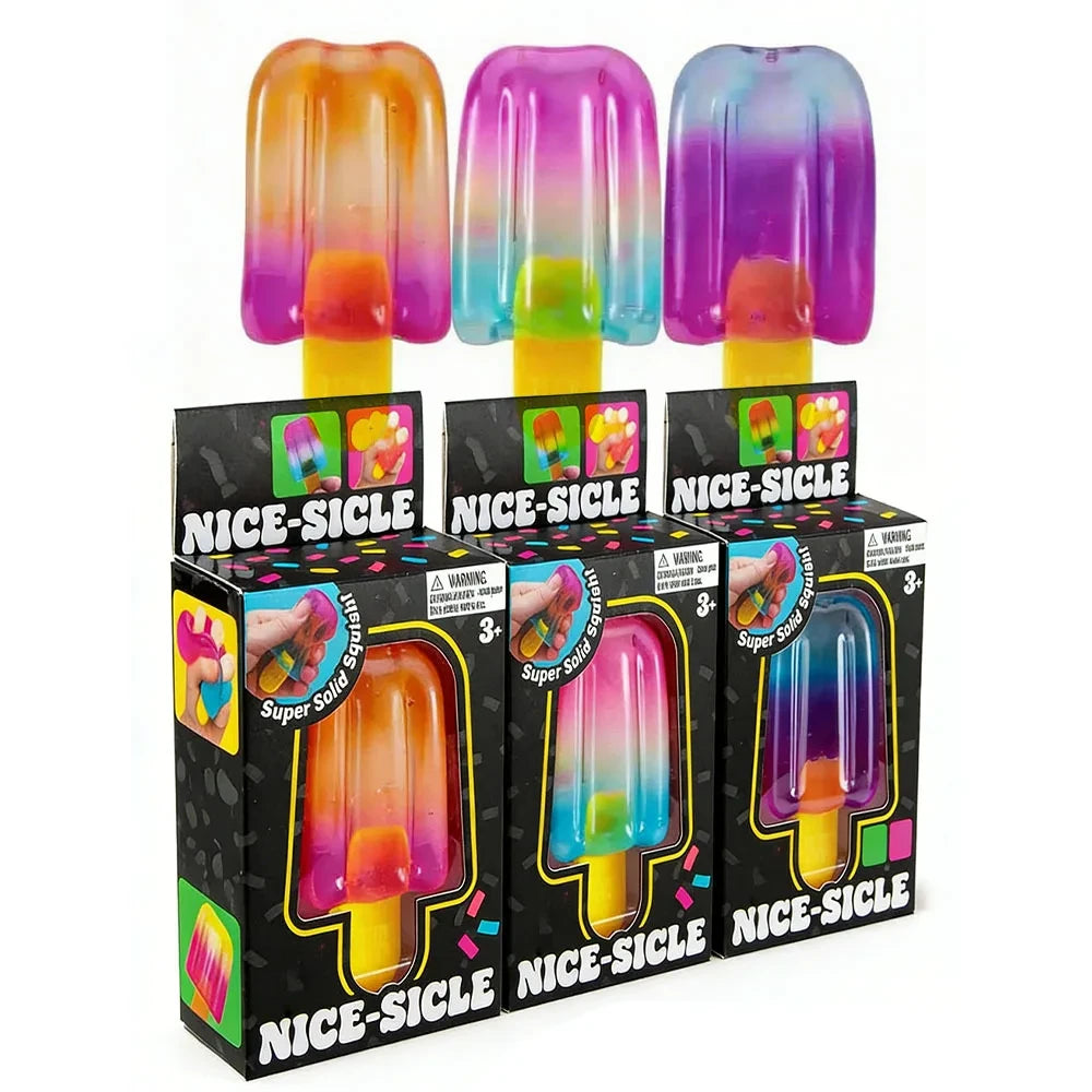 Needoh Nice-Sicle Popsicle Squishy Sensory Fidget Toy
