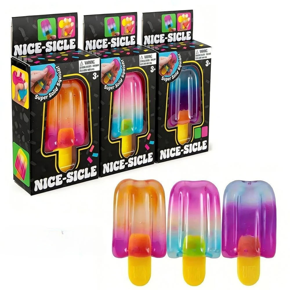 Needoh Nice-Sicle Popsicle Squishy Sensory Fidget Toy