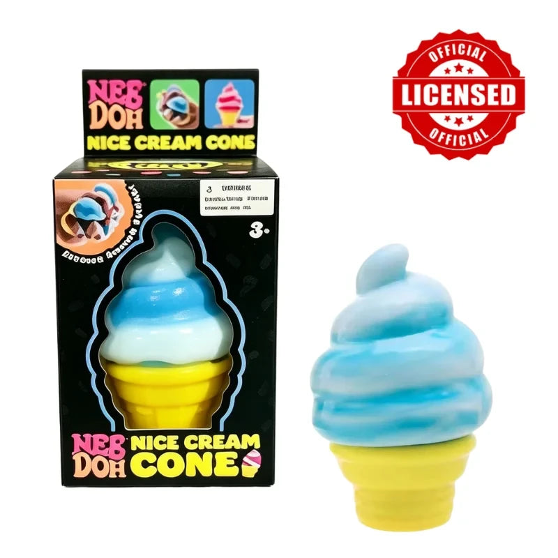 NeeDoh Ice Cream Nice Cream Cones Squishy Sensory Toy