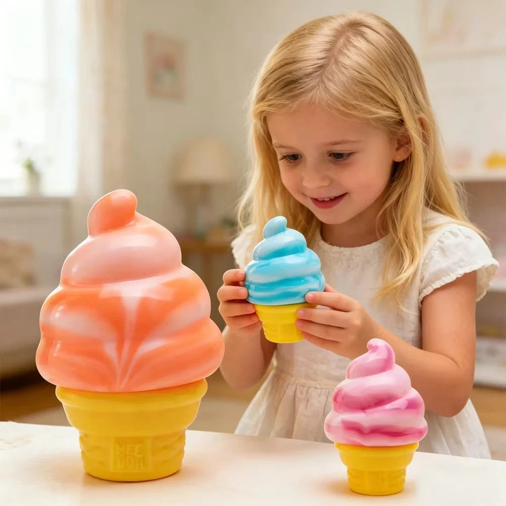 NeeDoh Ice Cream Nice Cream Cones Squishy Sensory Toy