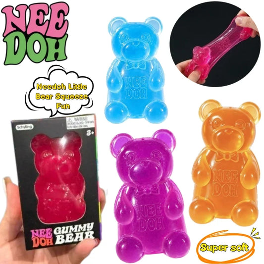 NeeDoh Gummy Bear Squishy Squeeze Toy
