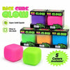 NeeDoh Glow Cube Squishy Stress Relief Toy