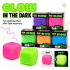 NeeDoh Glow Cube Squishy Stress Relief Toy