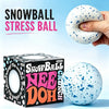 NeeDoh Snow Ball Crunch Squishy Fidget Toy