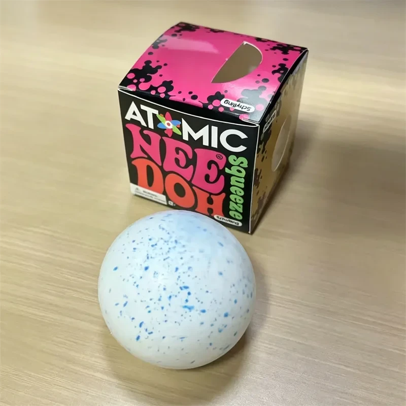 NeeDoh Snow Ball Crunch Squishy Fidget Toy