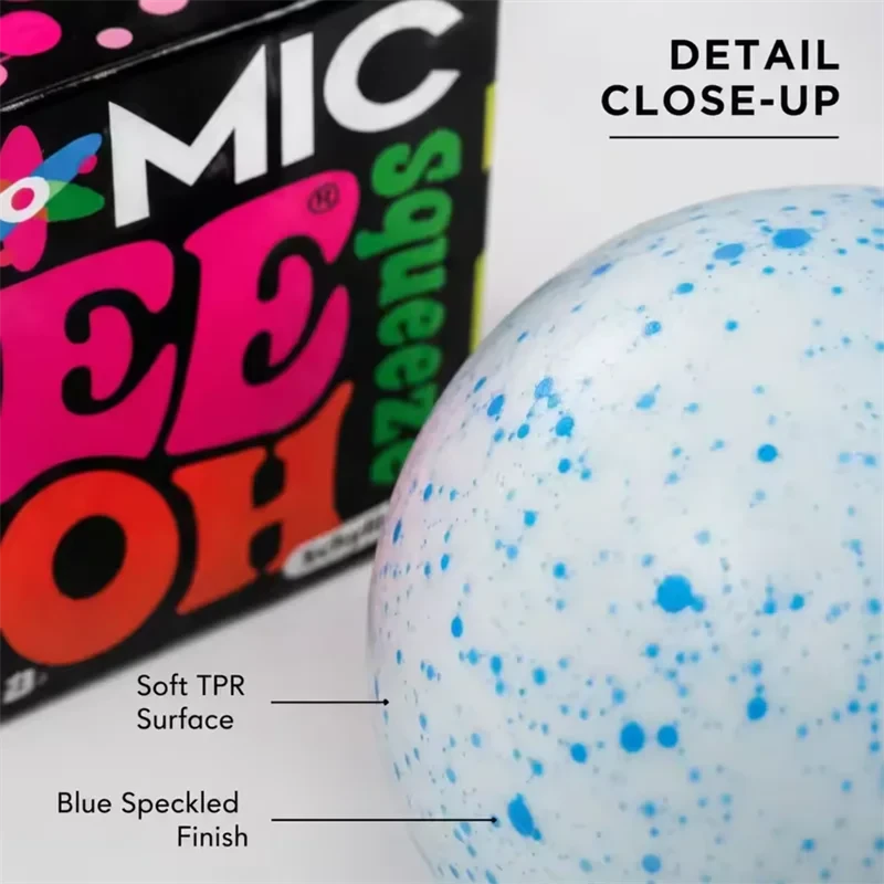 NeeDoh Snow Ball Crunch Squishy Fidget Toy
