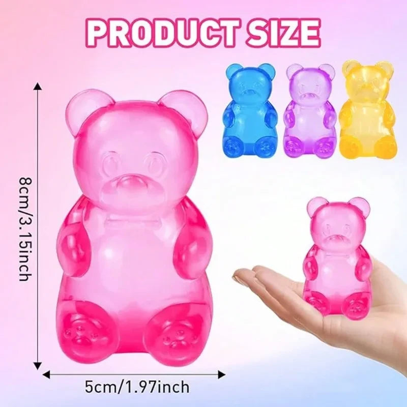NeeDoh Soft Gummy Bear Squishy Fidget Squeeze Toy
