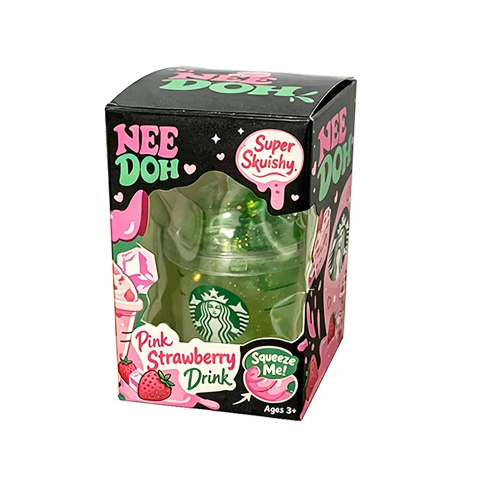 NeeDoh Starbucks Iced Coffee Cup Squishy Stress Relief Toy