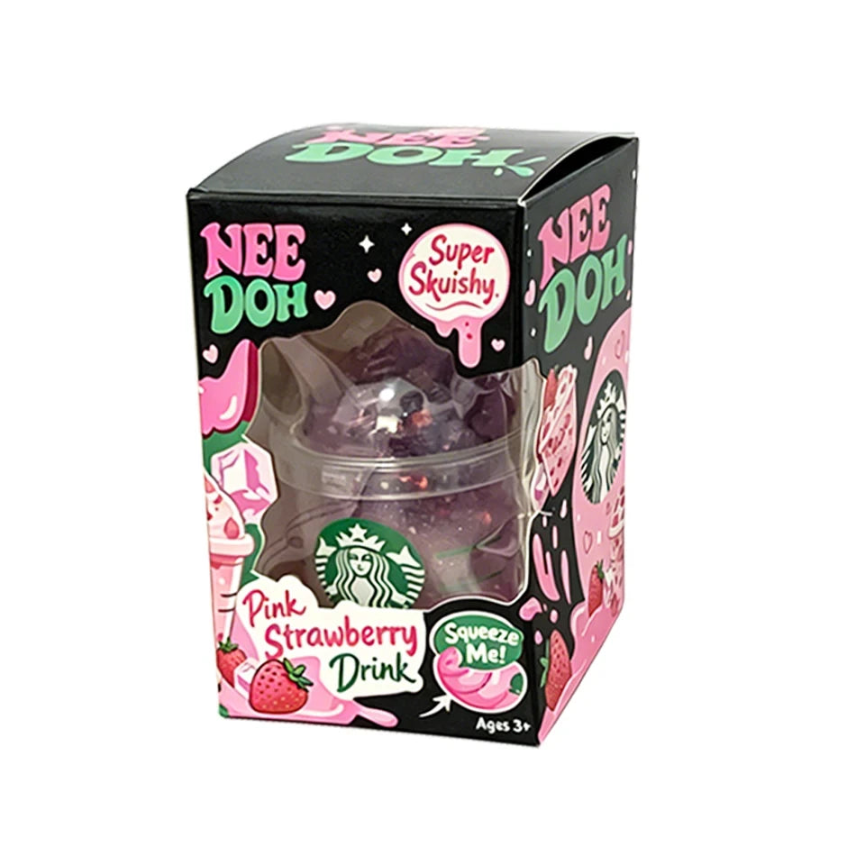 NeeDoh Starbucks Iced Coffee Cup Squishy Stress Relief Toy