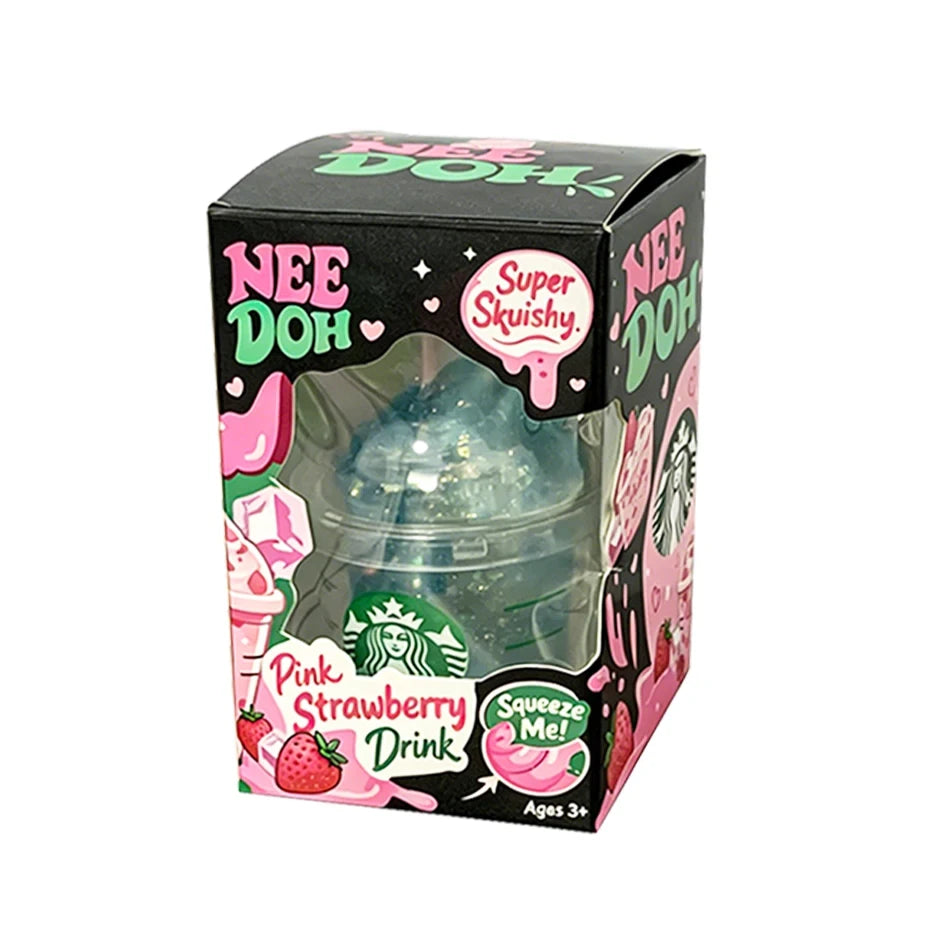 NeeDoh Starbucks Iced Coffee Cup Squishy Stress Relief Toy