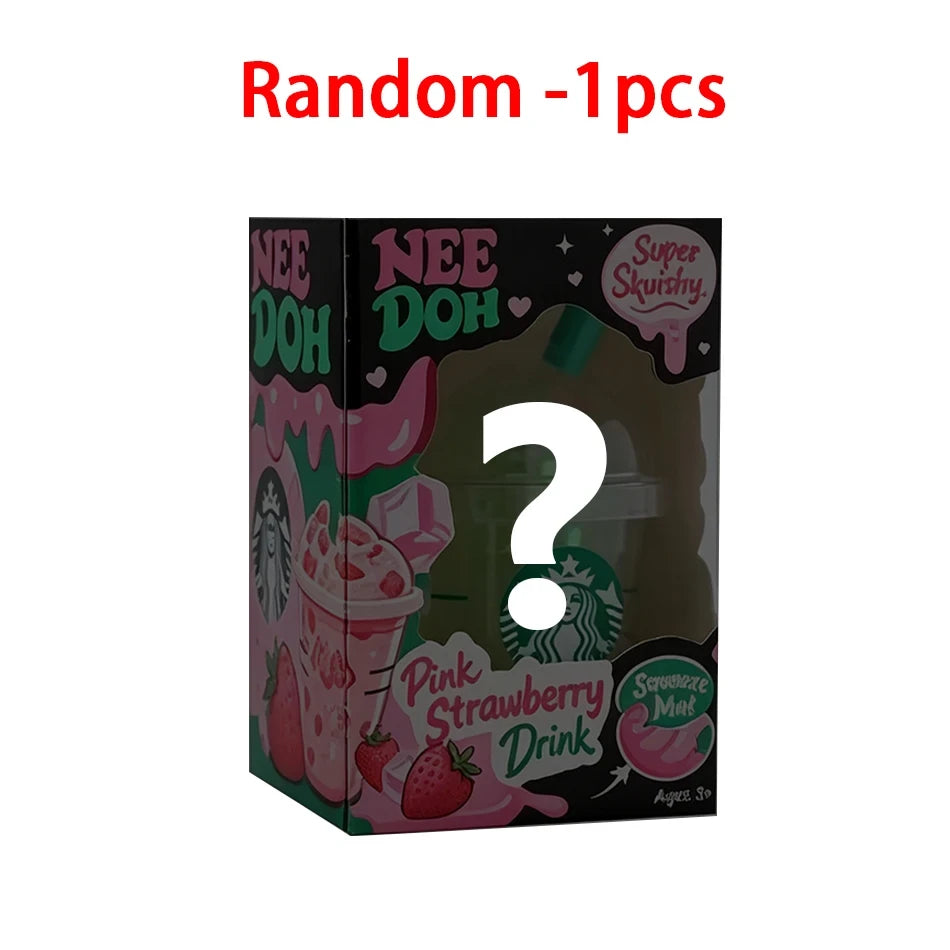 NeeDoh Starbucks Iced Coffee Cup Squishy Stress Relief Toy