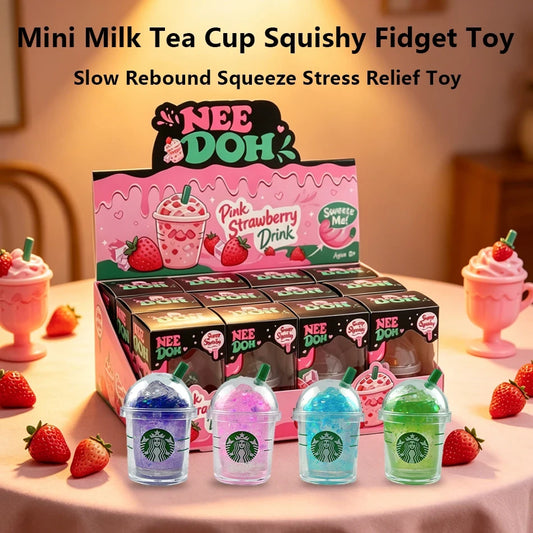 More NeeDoh Starbucks Iced Coffee Cup Squishy Squeeze Toy