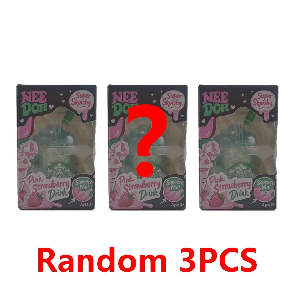 More NeeDoh Starbucks Iced Coffee Cup Squishy Squeeze Toy