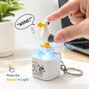 Clicky Keyboard Fidget Keychain - Lizard & Seagull