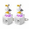Clicky Keyboard Fidget Keychain - Lizard & Seagull