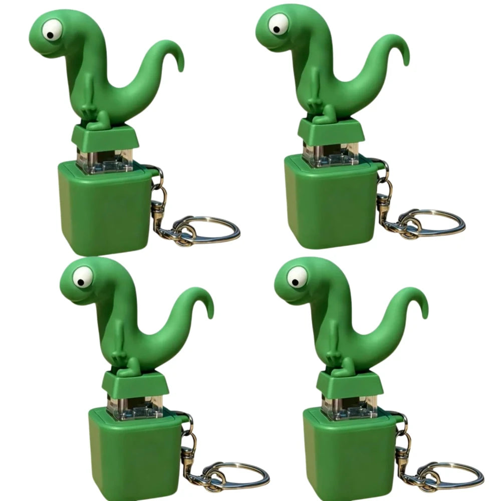 Clicky Keyboard Fidget Keychain - Lizard & Seagull