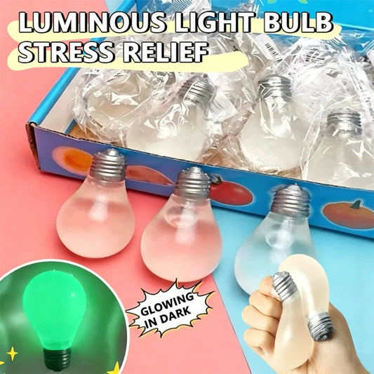 Squishy Light Bulb Sensory Toy