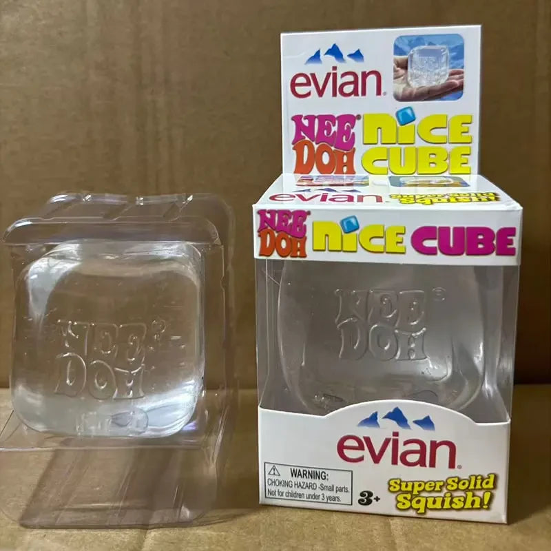 NeeDoh Evian Water Squishy Squeeze Fidget Toy