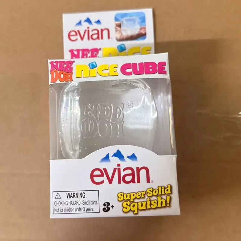 NeeDoh Evian Water Squishy Squeeze Fidget Toy