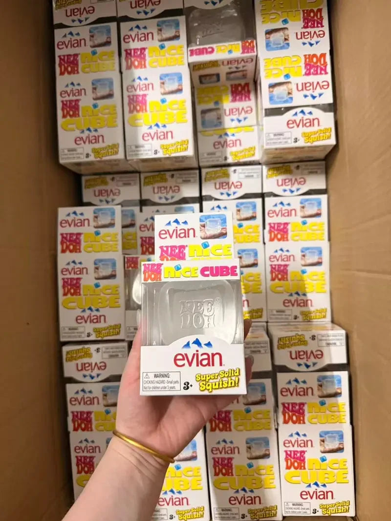 NeeDoh Evian Water Squishy Squeeze Fidget Toy