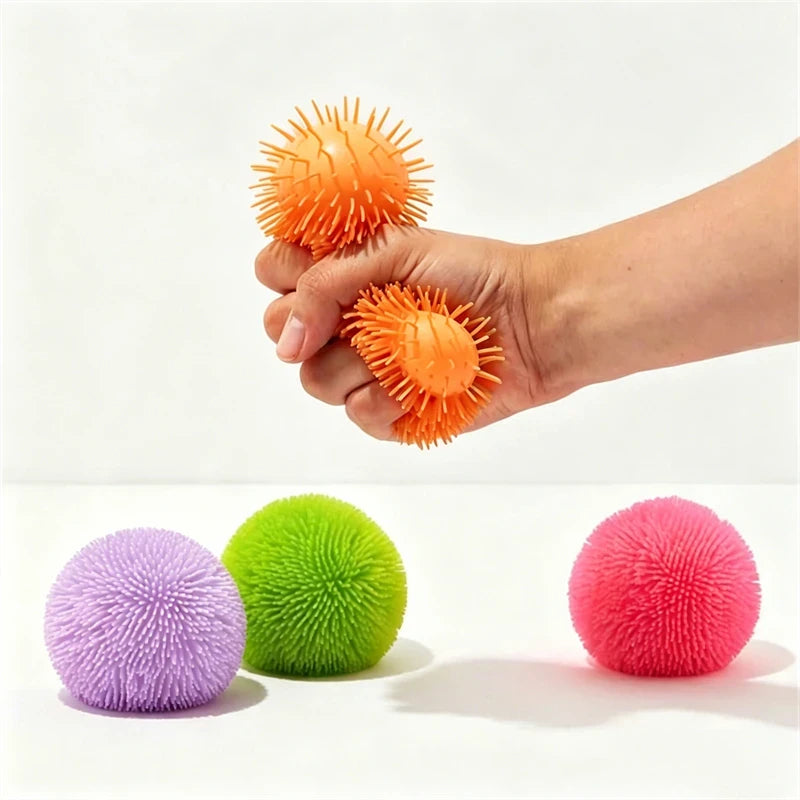 NeeDoh Teenie Mini Fuzz Ball Squishy Stress Toy