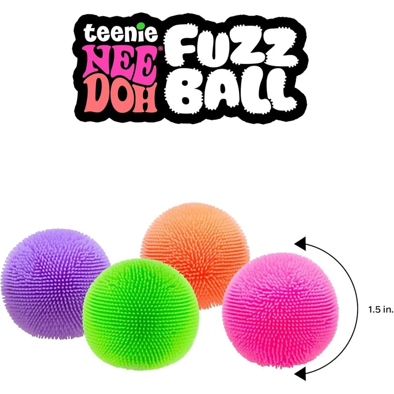 NeeDoh Teenie Mini Fuzz Ball Squishy Stress Toy