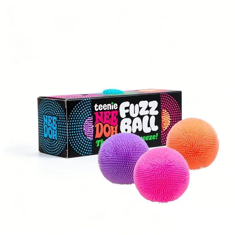 NeeDoh Teenie Mini Fuzz Ball Squishy Stress Toy