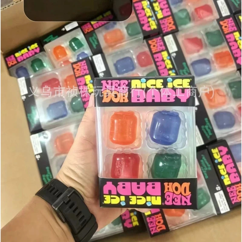 NeeDoh Nice Ice Baby Mini Can Squishy Squeeze Toy