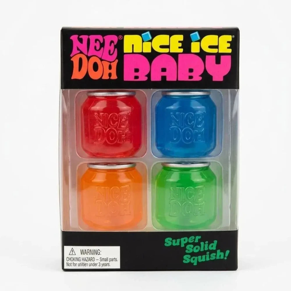 NeeDoh Nice Ice Baby Mini Can Squishy Squeeze Toy