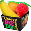 NeeDoh Groovy Fruit Squishy Sensory Stress Relief Toy