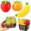 NeeDoh Groovy Fruit Squishy Sensory Stress Relief Toy