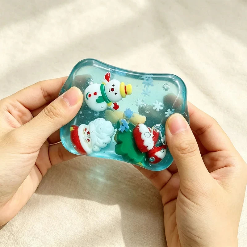 Christmas Santa Reindeer Squishy Toy