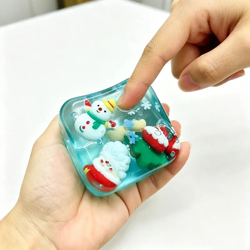 Christmas Santa Reindeer Squishy Toy