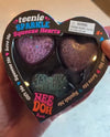NeeDoh Teenie Sparkle Squeeze Hearts Valentine Mini Squishy Fidget Toy