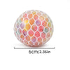 Colorful Grape Ball Squishy Fidget Toy