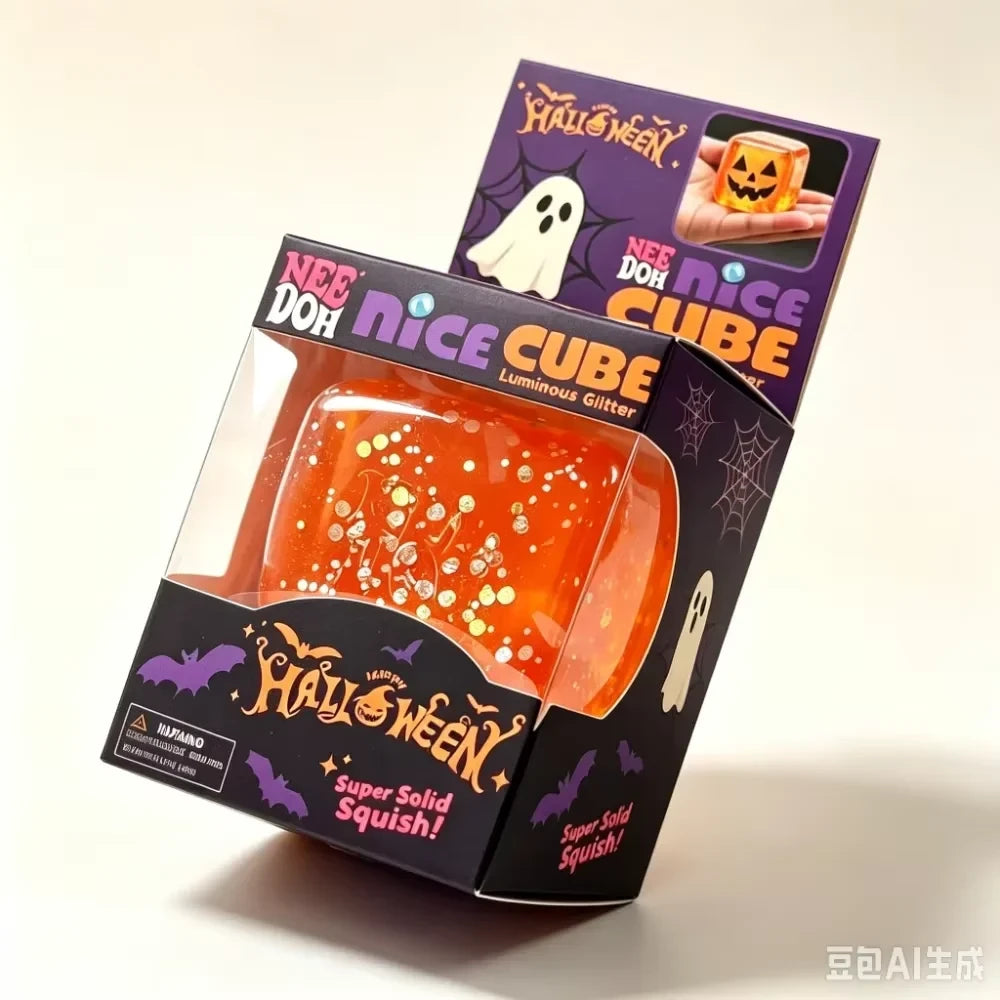 Needoh Nice Cube Halloween Squishy Sensory Fidget Toy