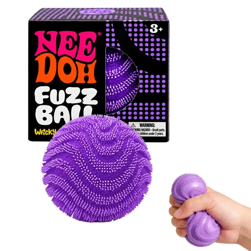 NeeDoh Fuzz Ball Wonder Waves Squishy Stress Toy