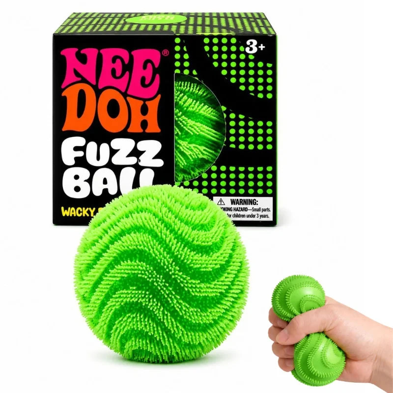 NeeDoh Fuzz Ball Wonder Waves Squishy Stress Toy