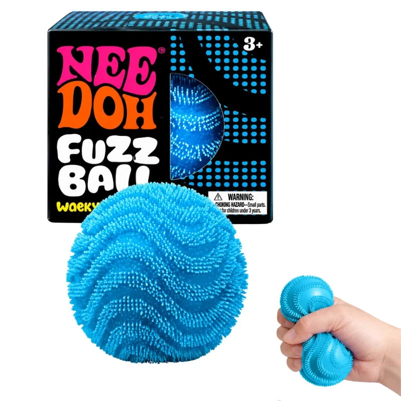 NeeDoh Fuzz Ball Wonder Waves Squishy Stress Toy