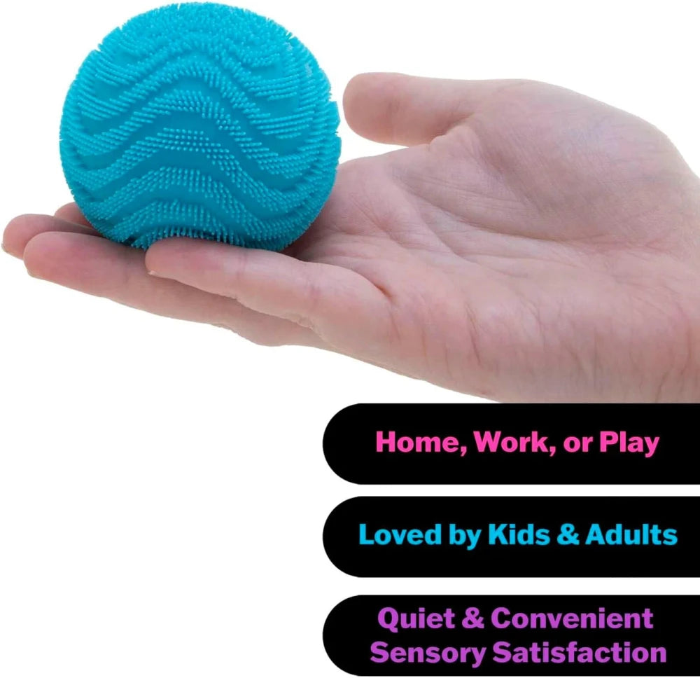 NeeDoh Fuzz Ball Wonder Waves Squishy Stress Toy