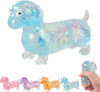 Glitter Dachshund Squishy Stress Relief Squeeze Toy